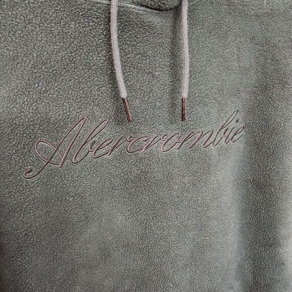 Abercrombie & Fitch Soft A&F Fleece Relaxed Hooded Woman's Medium 1287 - Picture 3 of 8